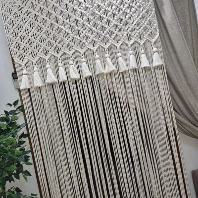 Macrame curtain 