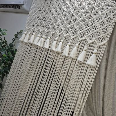Macrame curtain 