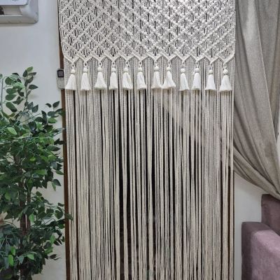 Macrame curtain 