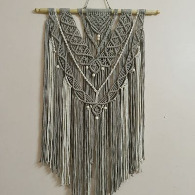 Macrame mural