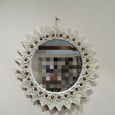 macrame mirrors
