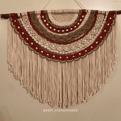 Macrame wall hanging 