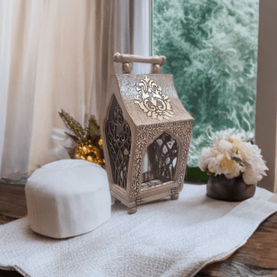 فانوس خشب ديكوباج كلاسيك 