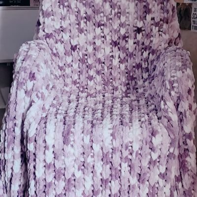 بطانية بافي بلون اللافندر