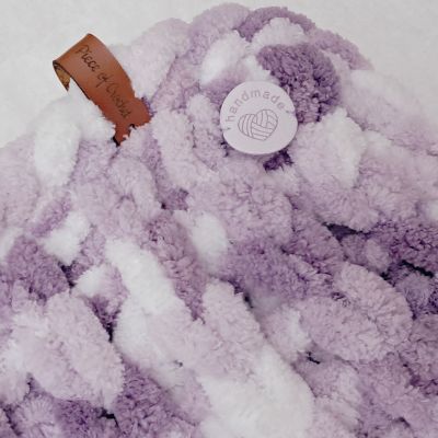 بطانية بافي بلون اللافندر