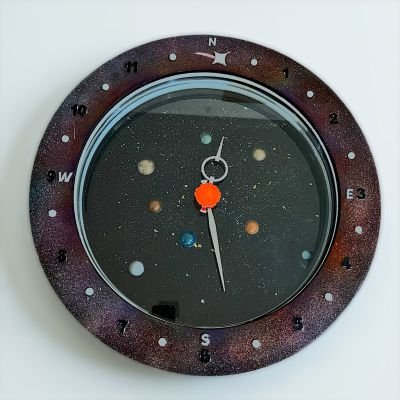 ساعة بشكل الكوكب