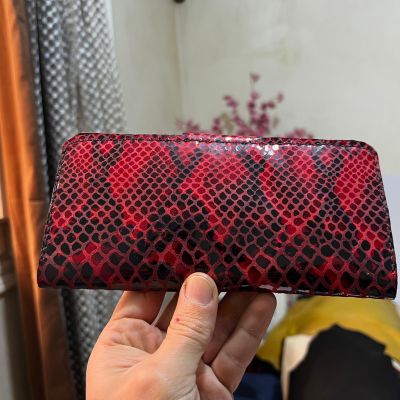 محفظة جلد طبيعي 