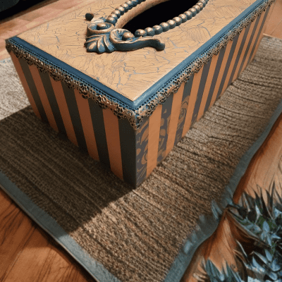 علبه مناديل ديكوباج