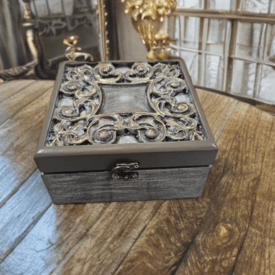 صندوق خشب ديكوباج