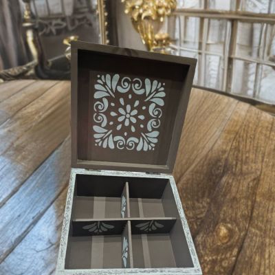 صندوق خشب ديكوباج