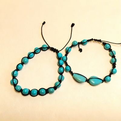 اسورة مكرمية خرز تركواز