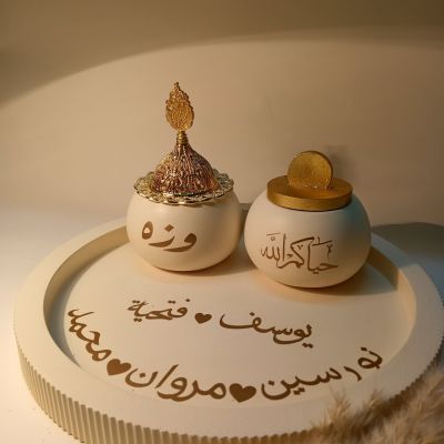 طقم كونكريت أنيق مناسب للاهداء والاقتناء الشخصي