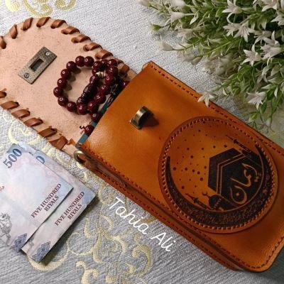 شنطة كروس جلد طبيعي 