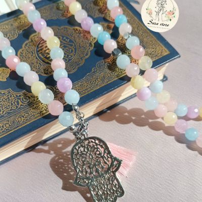 3-in-1 handmade agate prayer beads &ndash; 99 beads.