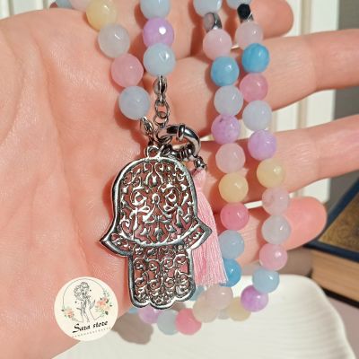 3-in-1 handmade agate prayer beads &ndash; 99 beads.