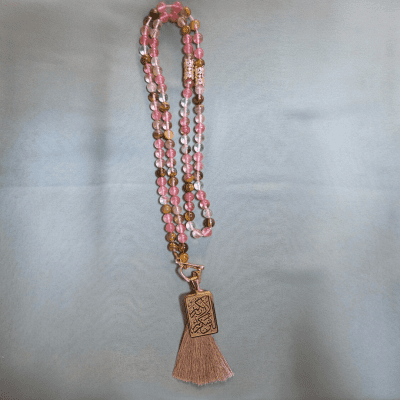 سبحة وعقد شيري كوارتز (99 حبة)