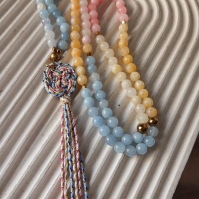 سبحة الوان الباستيل