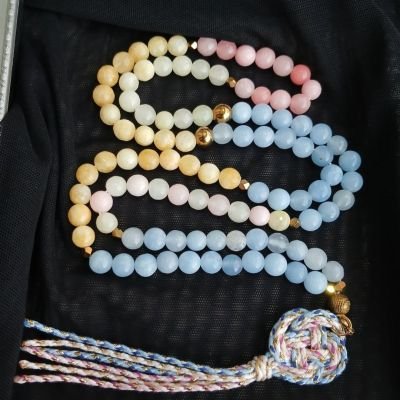 سبحة الوان الباستيل