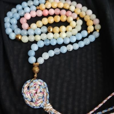 سبحة الوان الباستيل