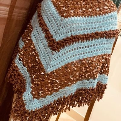 Crochet poncho 