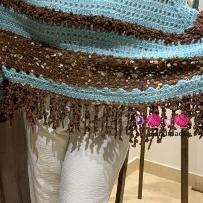 Crochet poncho 