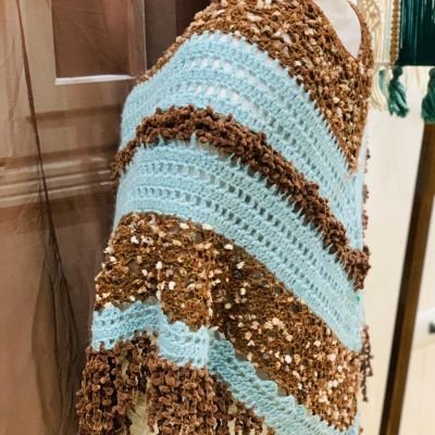 Crochet poncho 