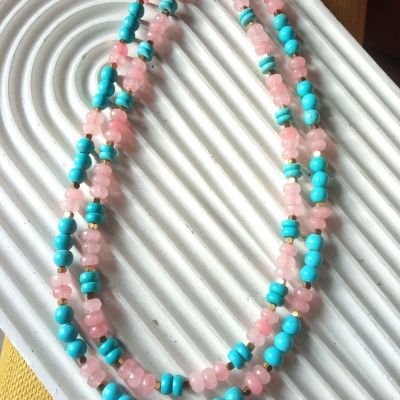 Rose Jade Necklace