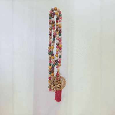 "Colors" Agate & Hematite Tasbih