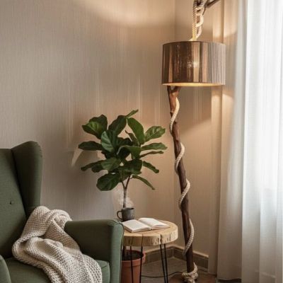  Silent Roots Lamp - بيج