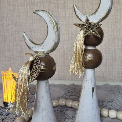 طقم ٢ ستاند هلال رمضان