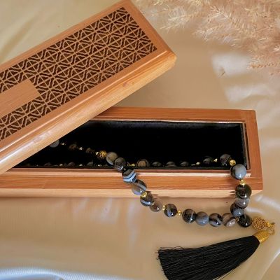 Sulemani agate rosary