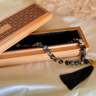 Sulemani agate rosary