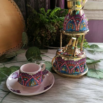 Coffee prass .pot & coffee cup ☕