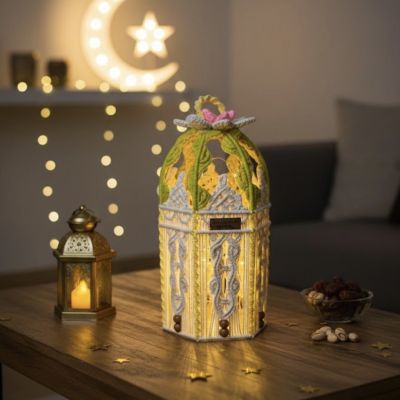 Ramadan macrame lantern 