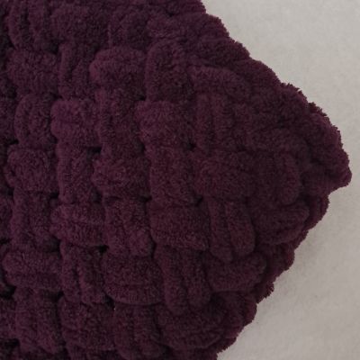 بطانية بيبي باللون البرجاندى