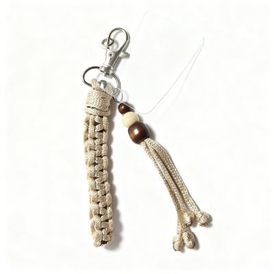 Macrame mobile lanyard - Gold