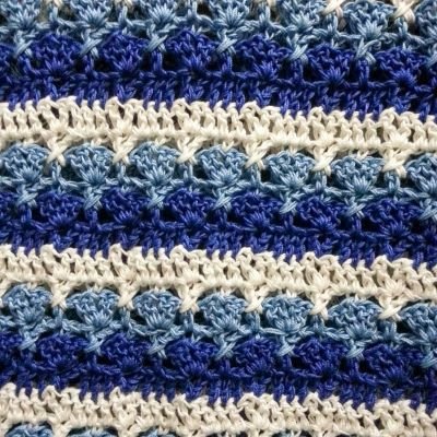 The Blue  Marina Shell sweater