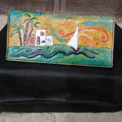 بورتيفيه جلد طبيعي رسم نوبي 