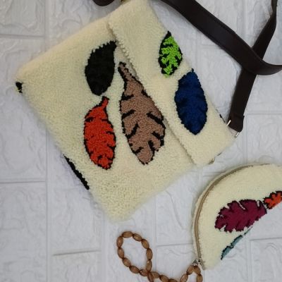 Punch needle bag