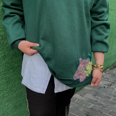 سويت شيرت اخضر 