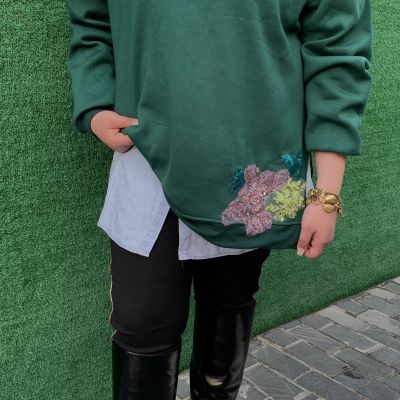 سويت شيرت اخضر 