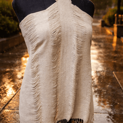 Vest made from handloom fabric