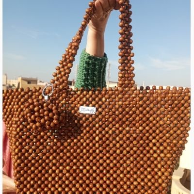 شنطه بخرز الخشب 