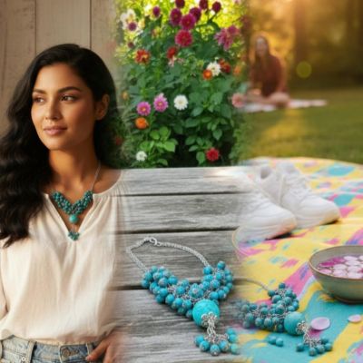 A Turquoise Queen Necklace 