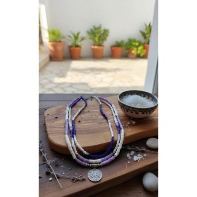 A Lavender sunset Necklace