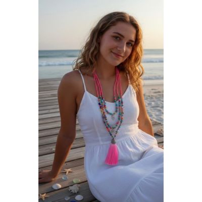 عقد ألوان المرجان 