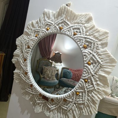 مرايه ديكور مكرميه 