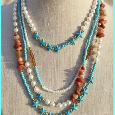 قلاده النسيم الذهبي