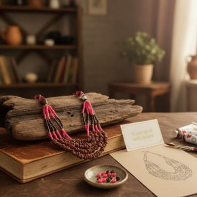 قلاده سكر الورد