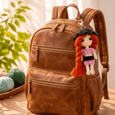 عروسة كروشيه يدوية